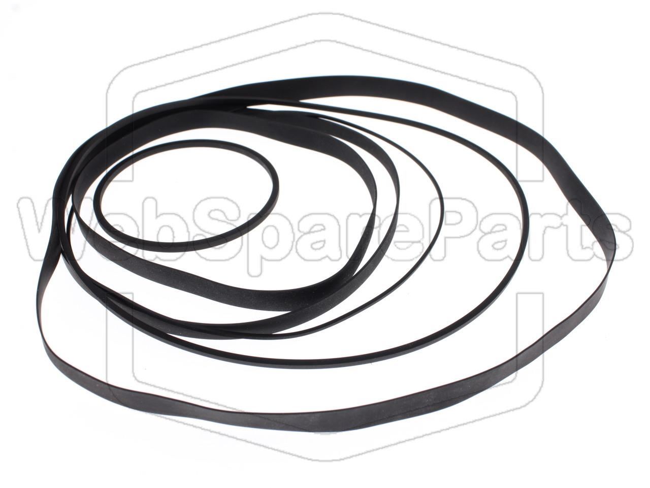Kit de correias para video gravador NEC PVC-2300 Betamax