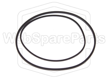 Kit de correias para walkman leitor de cassetes Sanyo TRC-1550