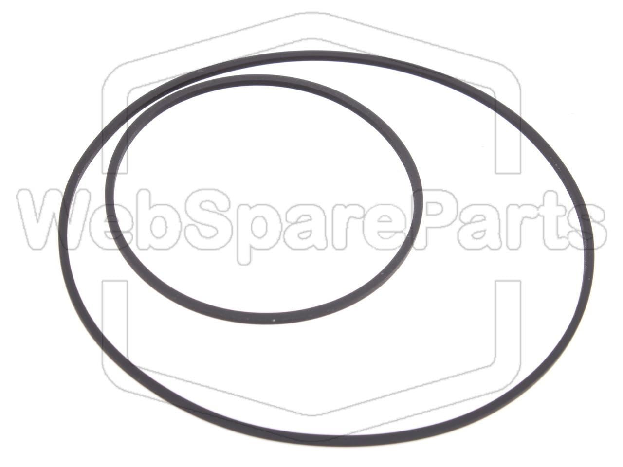 Kit de correias para deck de cassetes Philips FWC720