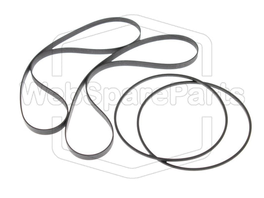 Kit de correias para deck de cassetes duplo Marantz SD535