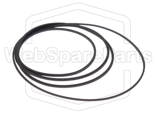 Kit Correias Para Leitor de Cassetes Stereo Kenwood KX-49C