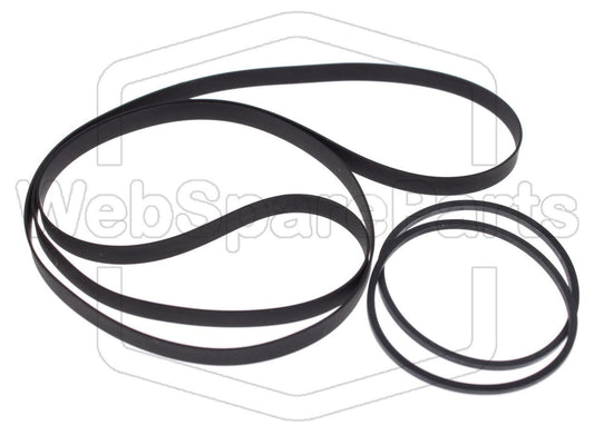 Kit de correias para gira-discos Mitsubishi MC-8000