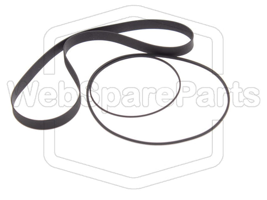 Kit Correias Para Deck de Cassetes Pioneer CT-F8080