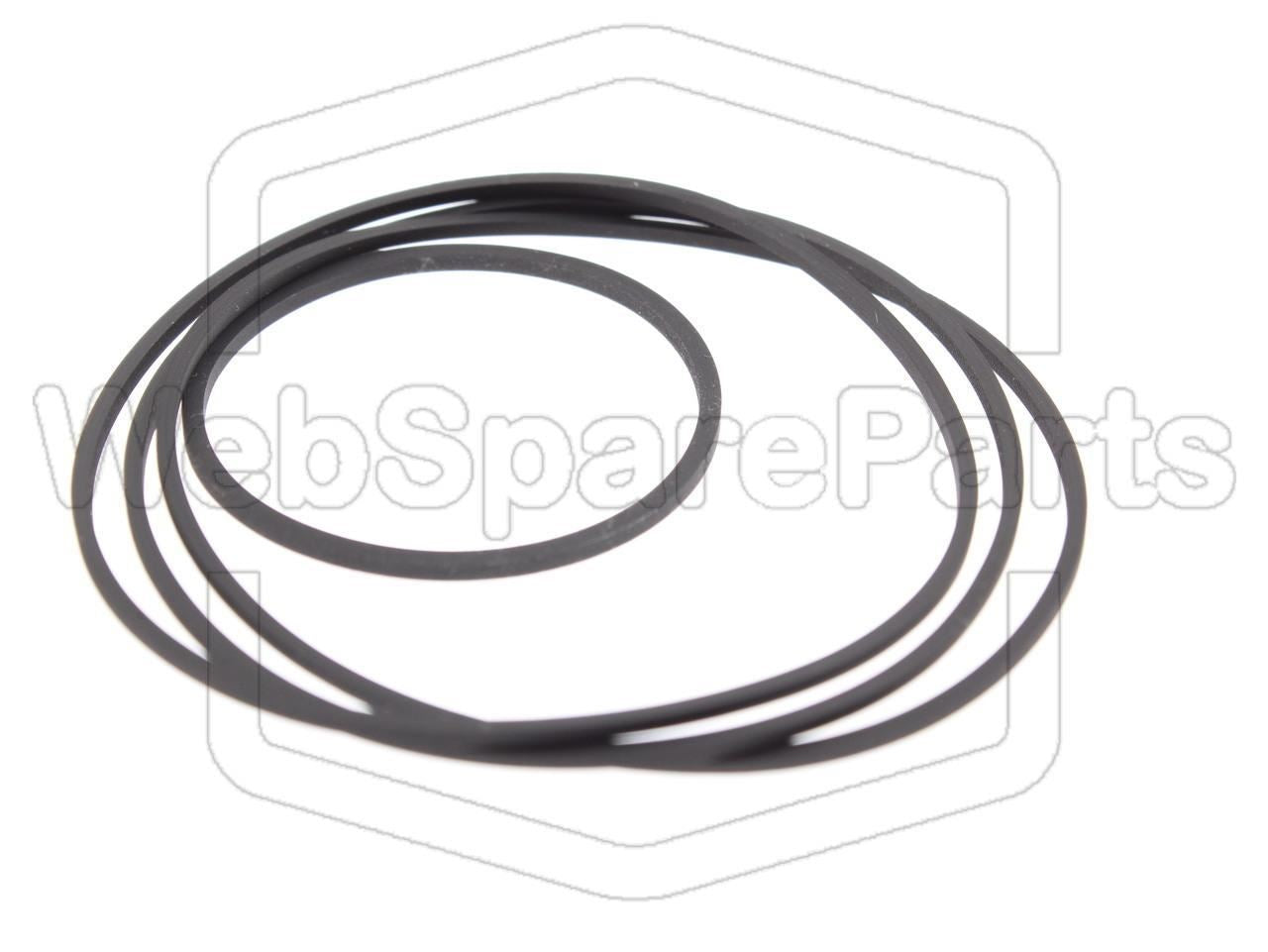 Kit de correias para leitor de CD Sylvania CD1552