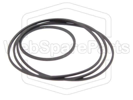 Kit de correias para leitor de CD Sylvania CD1552