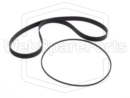Kit Correias Para Deck de Cassetes Technics RS-M56