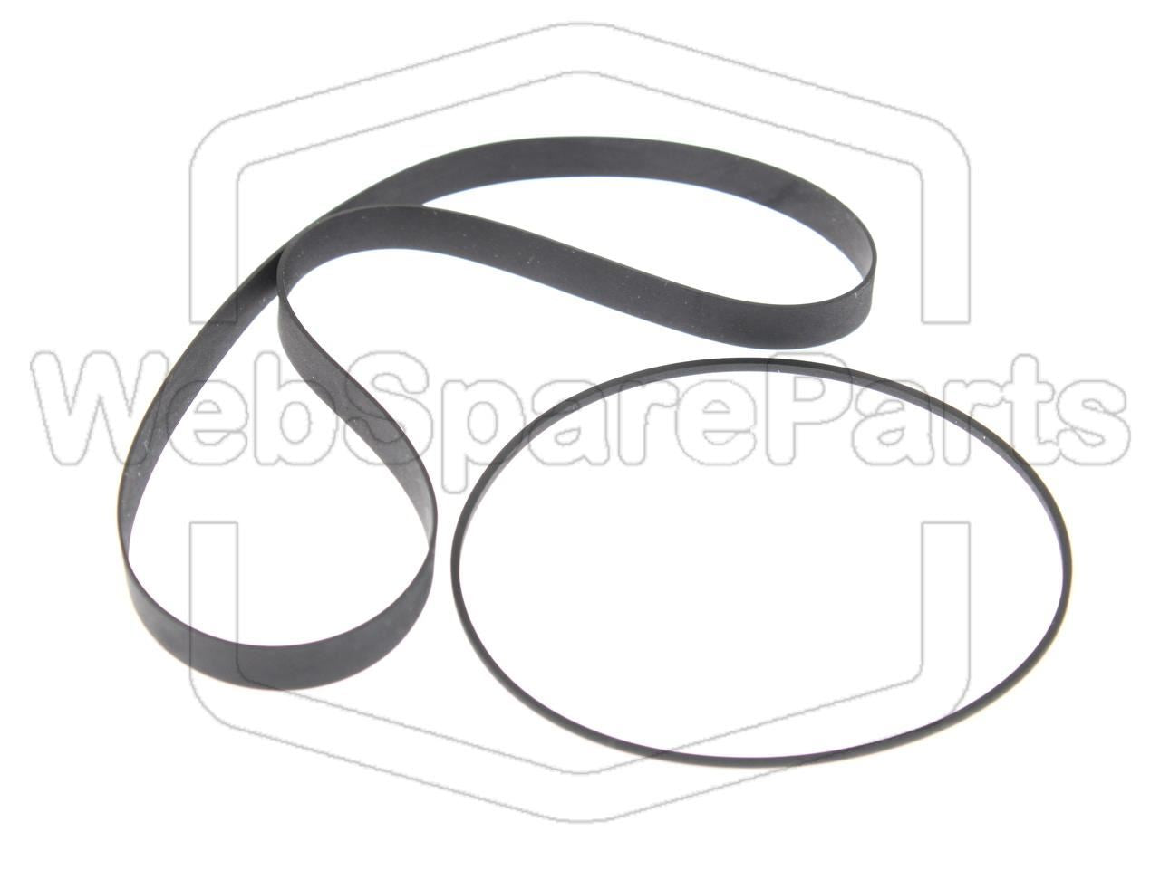 Kit de correias para deck de cassetes JVC DC-7