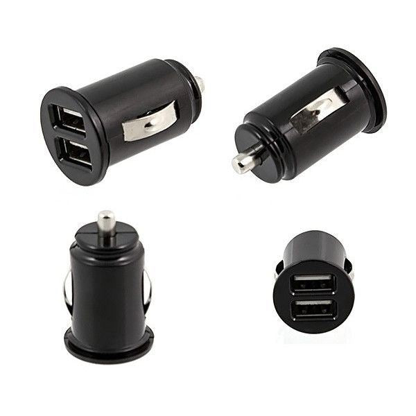 Mini Carregador de Isqueiro  12-24V 2 x USB 2.1A