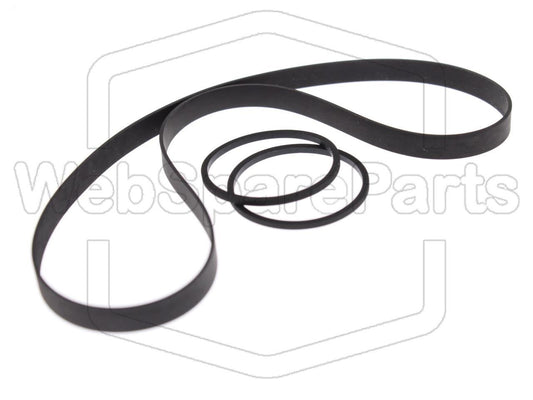 Kit Correias Para Deck de Cassetes JVC DD-VR77