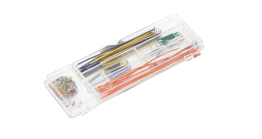 Kit de fios unifilares para montagens em placas - 140 peças