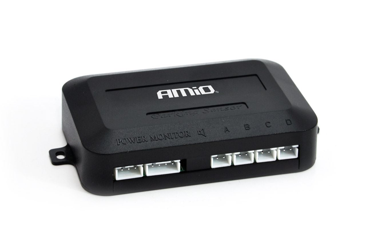 Kit 4 Sensores Estacionamento de Automóvel c/ Display - Branco