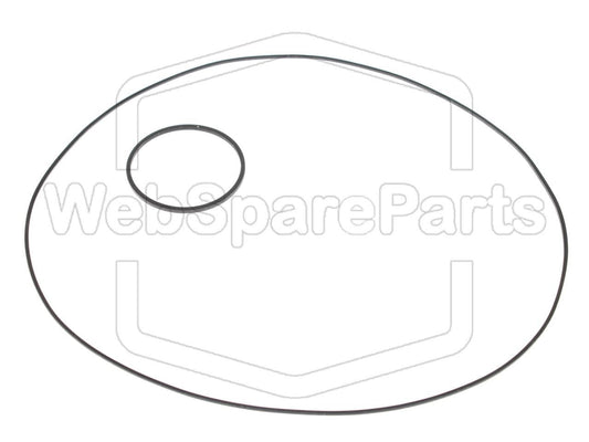 Kit de correias para auto-rádio leitor de cassetes Sony XR-7042