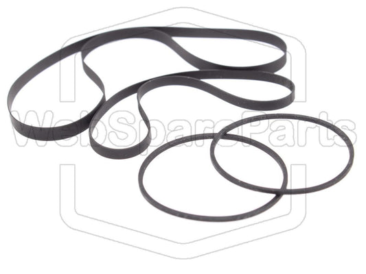 Kit de correias para deck de cassetes Kenwood KX-FW1030