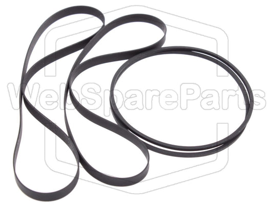 Kit Correias Para Deck de Cassetes Panasonic RX-DT07
