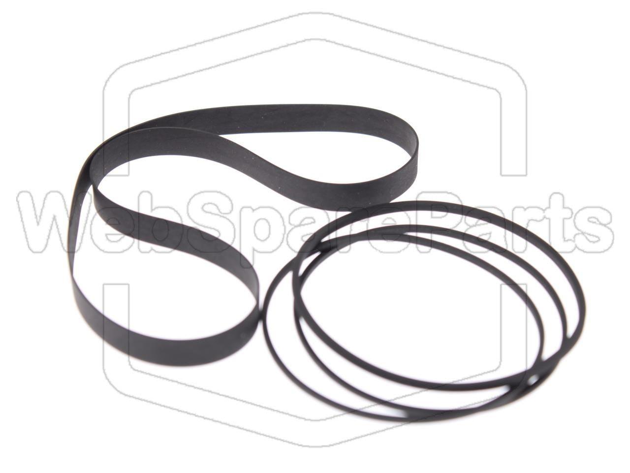 Kit Correias Para Leitor de Cassetes Stereo Kenwood KX-400(B)