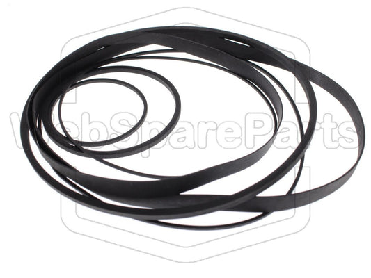 Kit de correias para video gravador Toshiba V-5480 Betamax