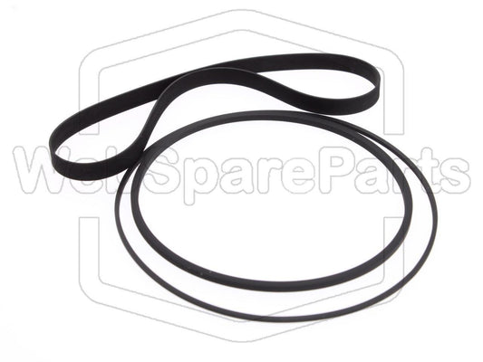 Kit Correias Para Deck de Cassetes Teac F-300