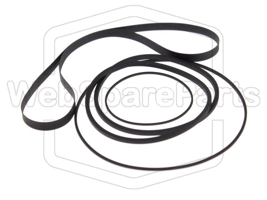 Kit Correias Para Deck de Cassetes Pioneer CT-F600