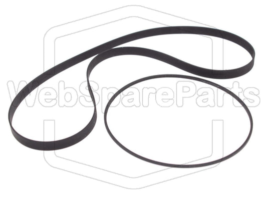 Kit Correias Para Deck de Cassetes Tandberg TCD-420 A
