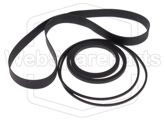 Kit de correias para video gravador Sharp VC-9100 H