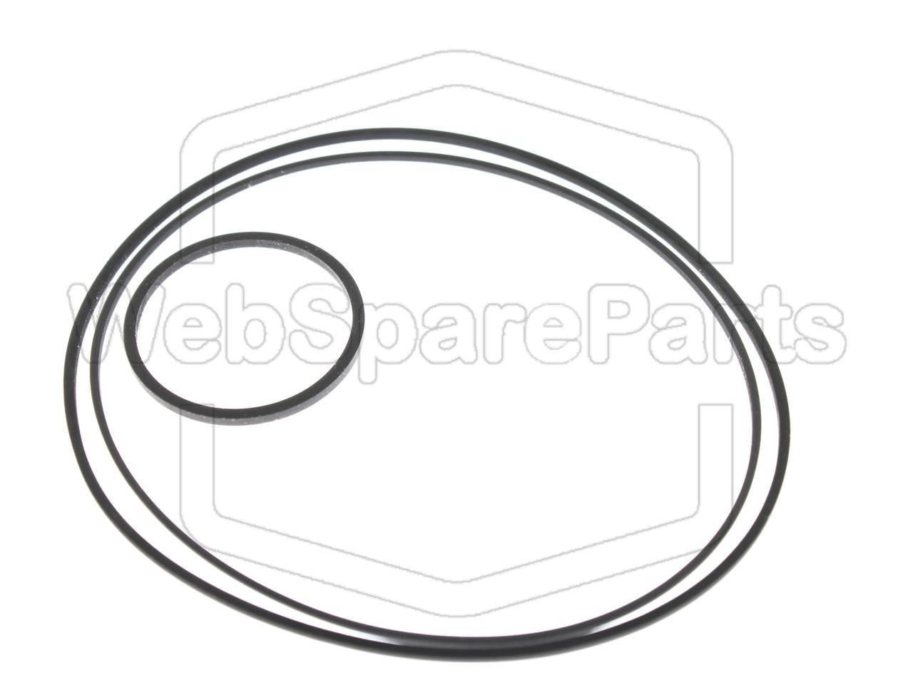 Kit de correias para deck de cassetes Philips 22RH943