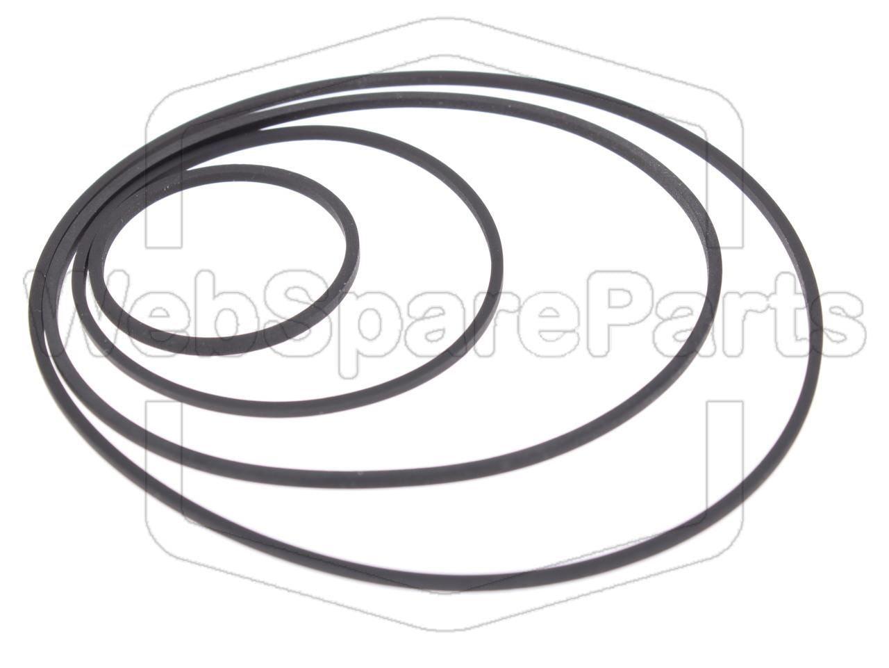 Kit Correias Para Deck de Cassetes Aiwa AD-6350