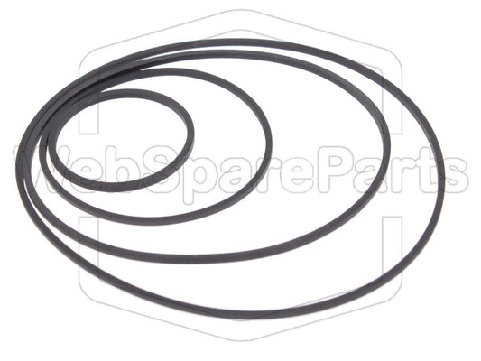 Kit Correias Para Deck de Cassetes Aiwa AD-6350