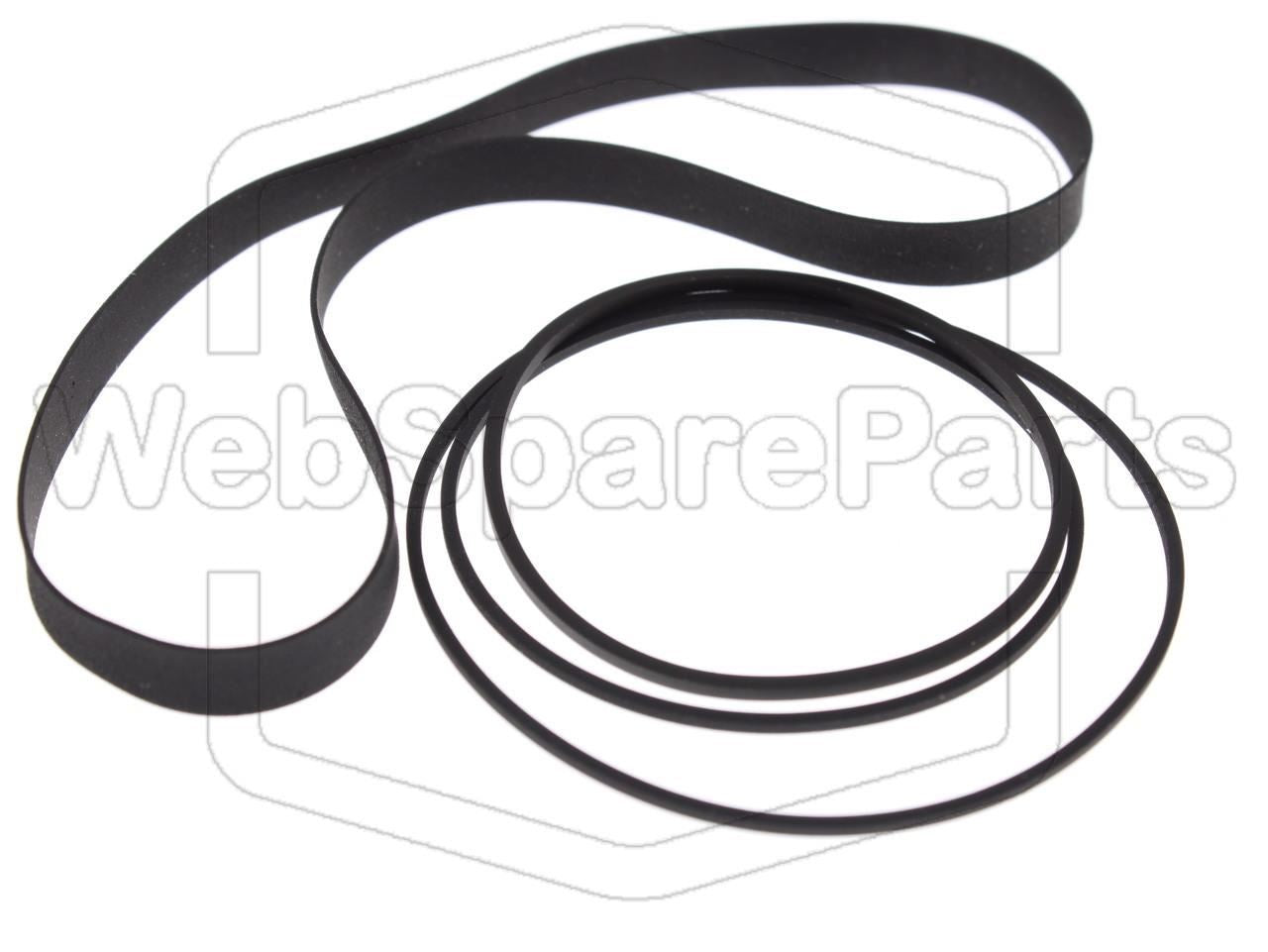 Kit de correias para video gravador Sharp VC-471