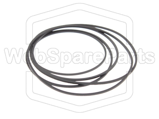 Kit Correias Para Deck de Cassetes Duplo Kenwood KX-35W