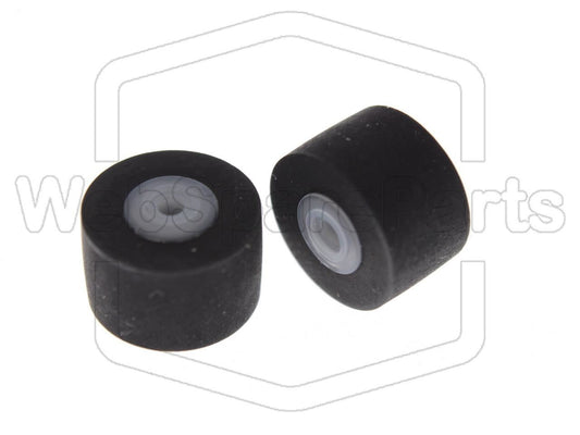 Rodas de pressão (pinch rollers) para deck de cassetes Teac R-H300