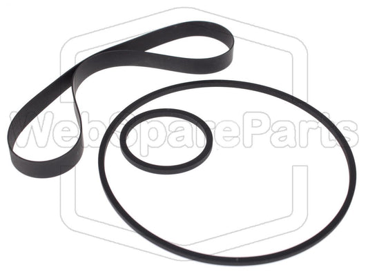 Kit de correias para video gravador Inno Hit SV-732