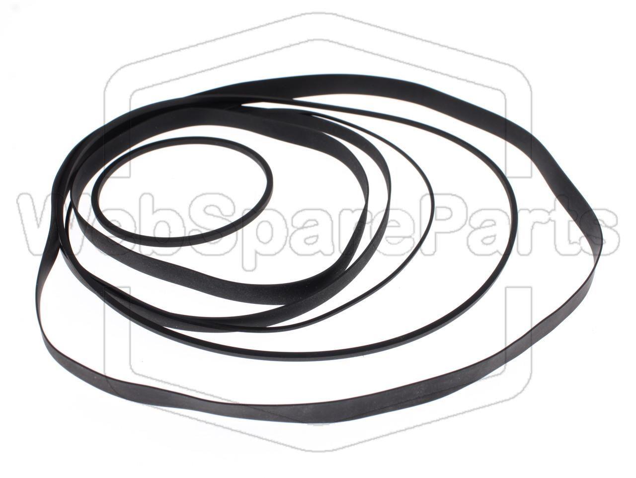 Kit Correias Para Video Cassette Sony SL-8000E Betamax