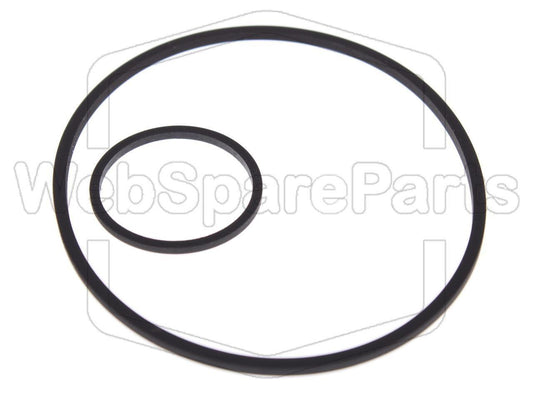 Kit Correias Para Leitor de CD Aiwa NSX-AJ300, CX-NAJ300