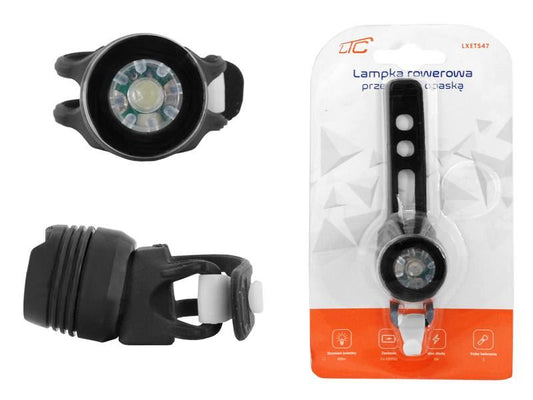 Luz Led Bicicleta Frontal 1W 60lm Aluminío