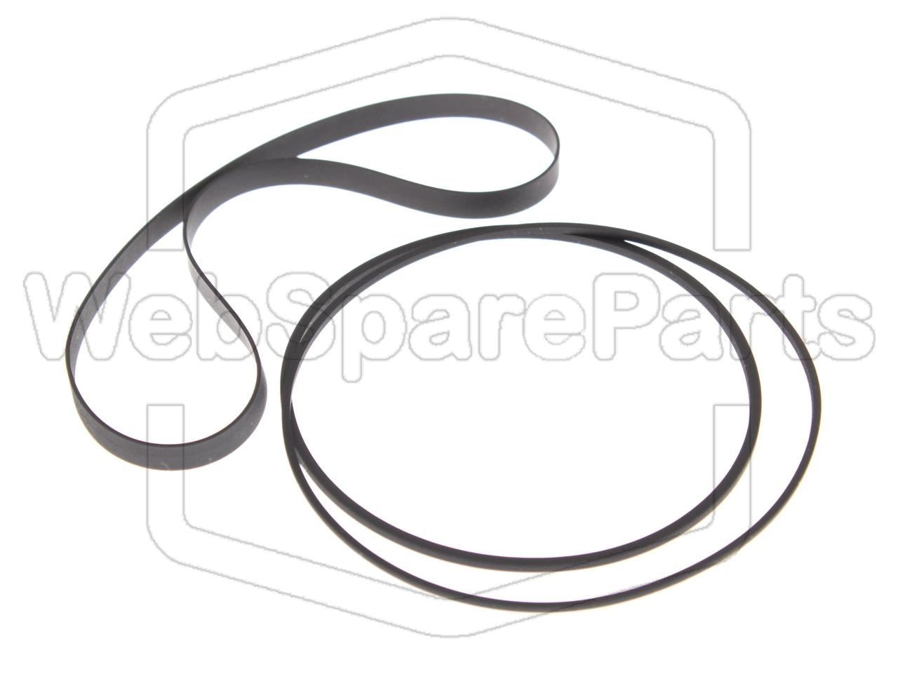 Kit de correias para deck de cassetes Sanyo RD-300