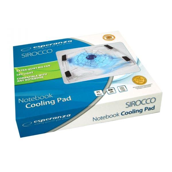 Base Refrigeração Arrefecimento Cooler Computador Portátil (PC,MAC) Sirocco 15"