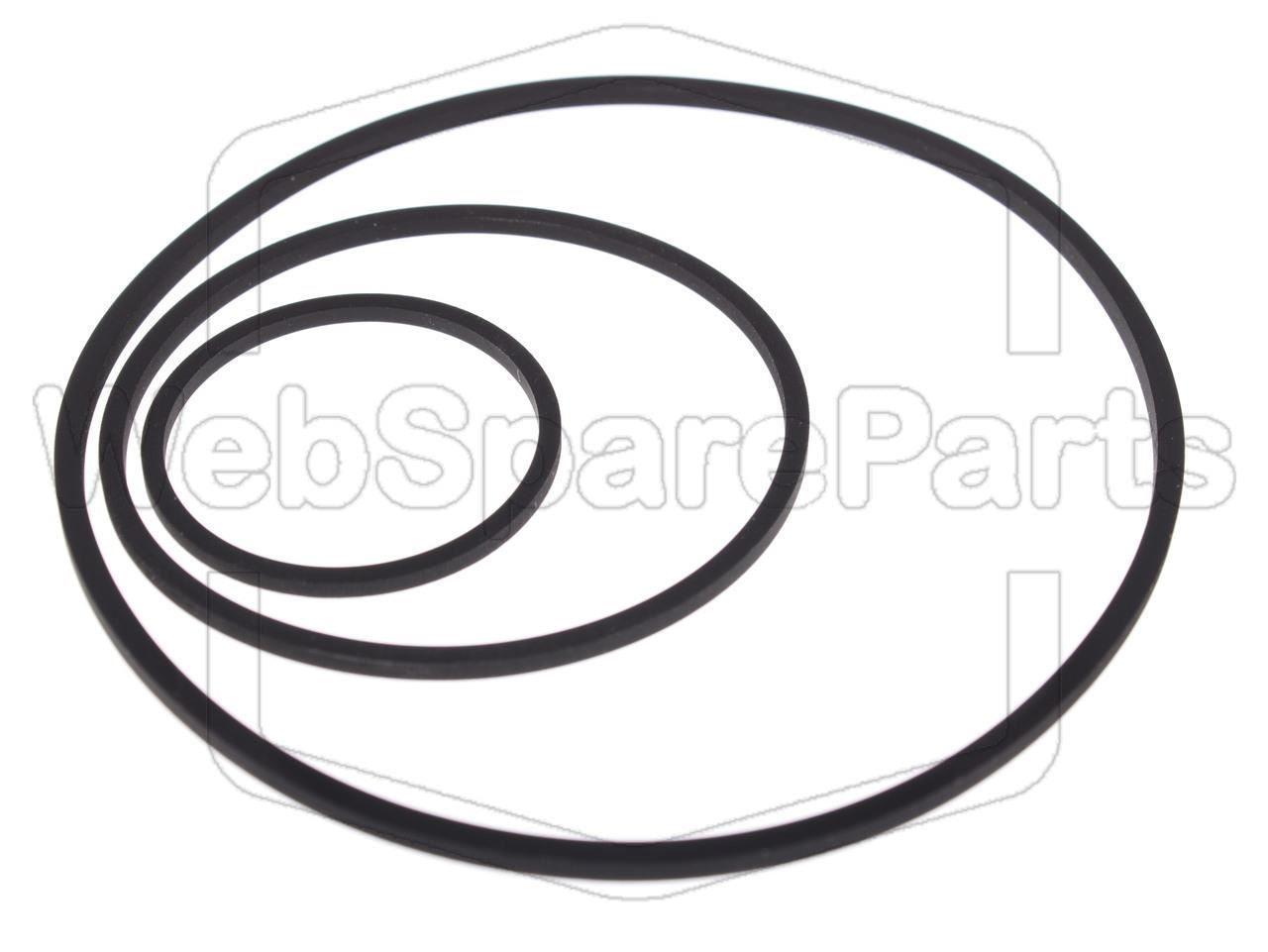 Kit Correias Para Video Cassette Fujitsu General VGX-645
