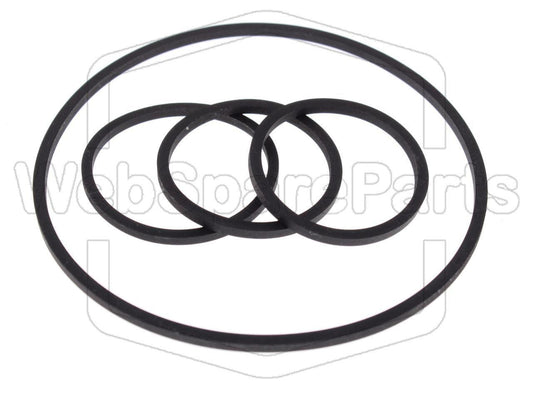 Kit Correias Para Video Cassette Orion VH-491