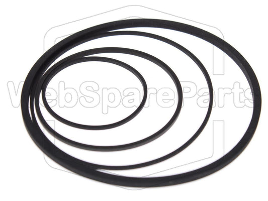 Kit Correias Para Video Cassette Hitachi VT-7000