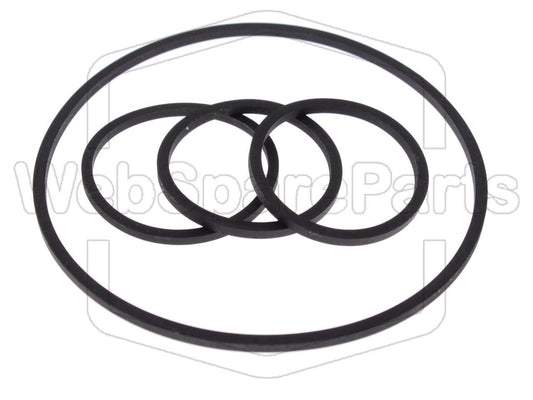 Kit de correias para video gravador Orion VH-943 RC