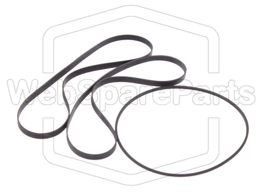 Kit Correias Para Deck de Cassetes Pioneer CT-W630R