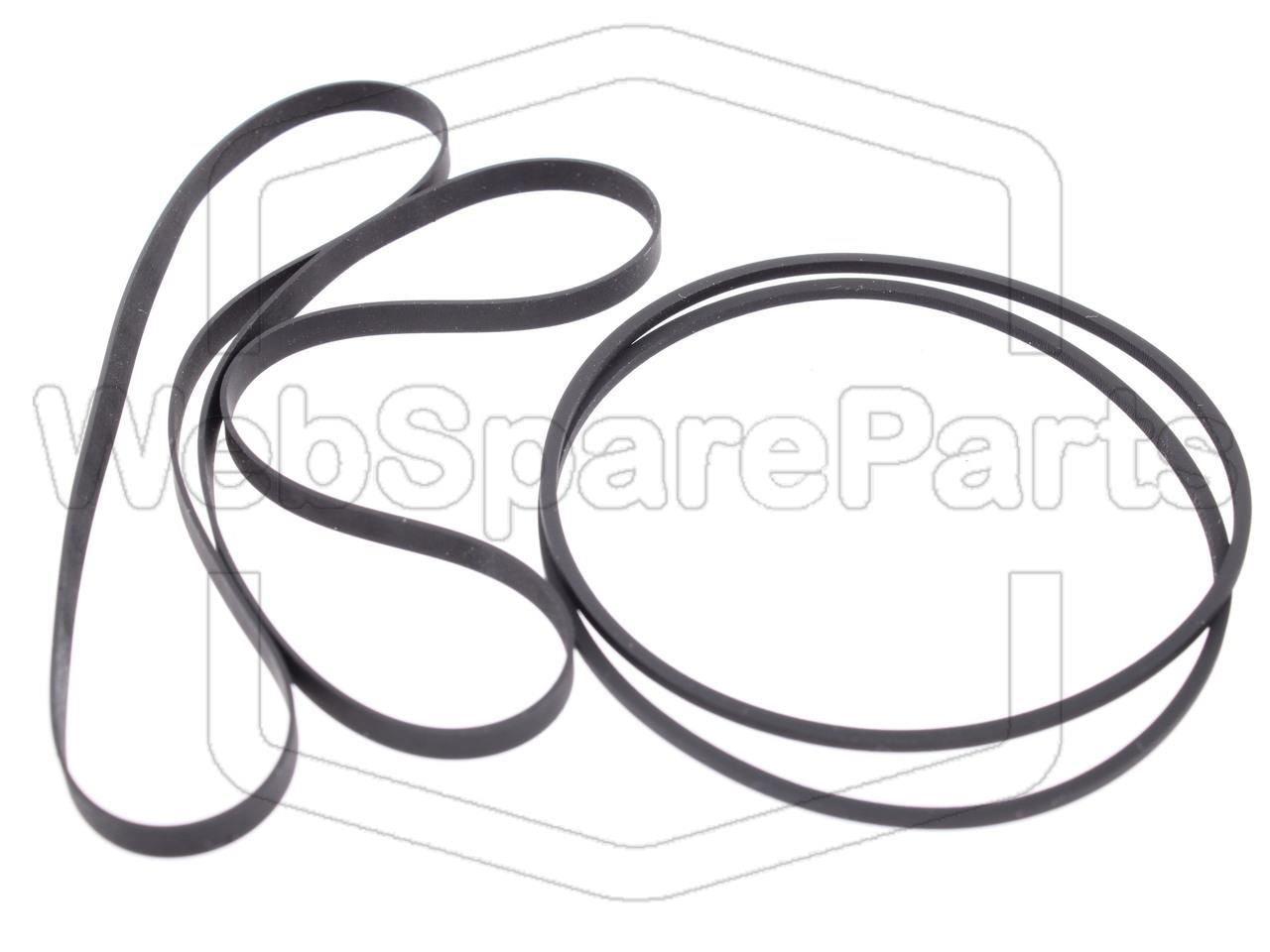 Kit Correias Para Deck de Cassetes Duplo Grundig CL-CCF6