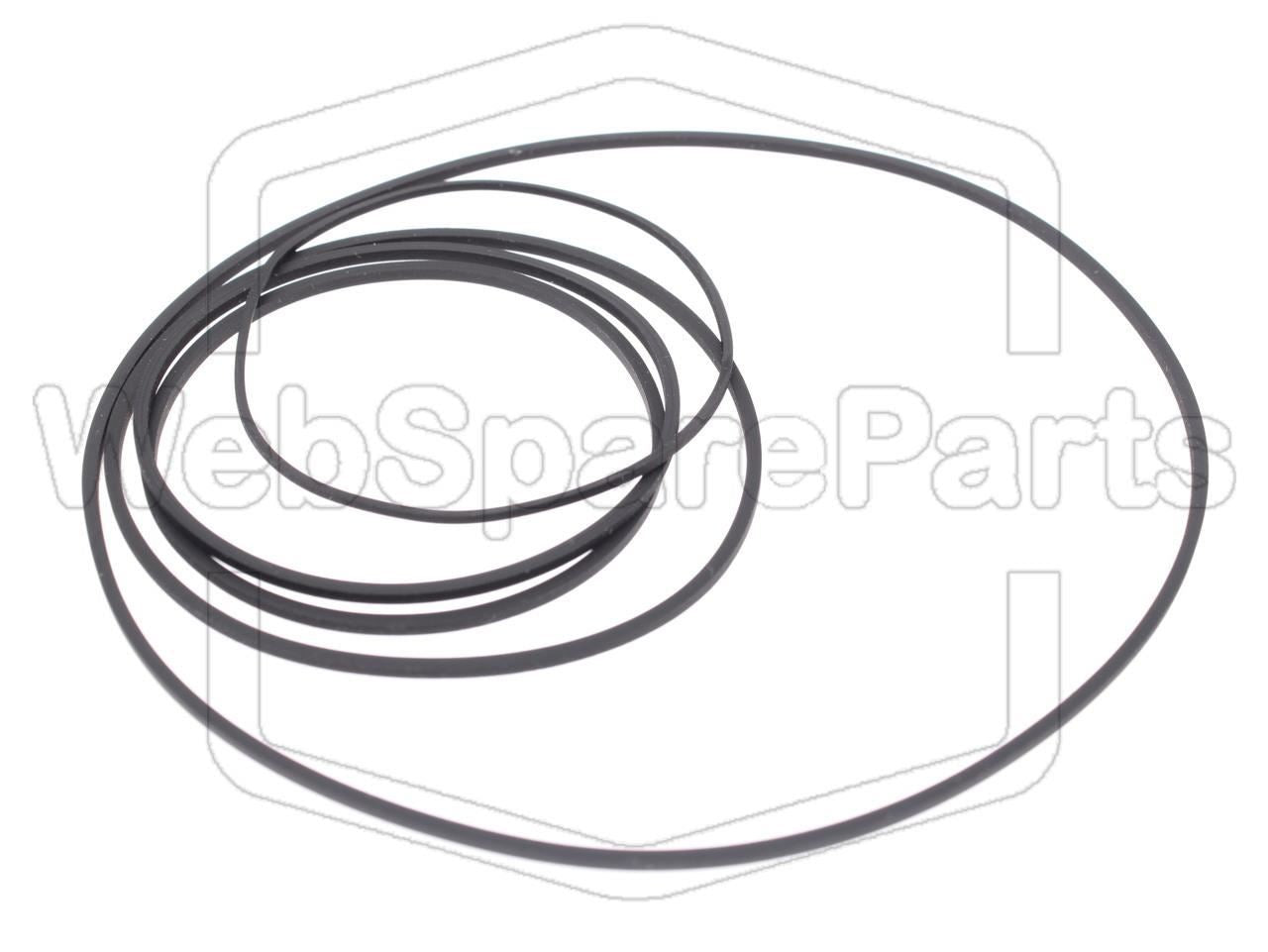 Kit de correias para rádio leitor de cassetes Philips D8069
