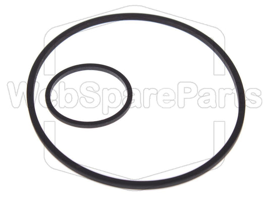 Kit Correias Para Leitor de CD Aiwa NSX-AJ503, CX-NAJ503