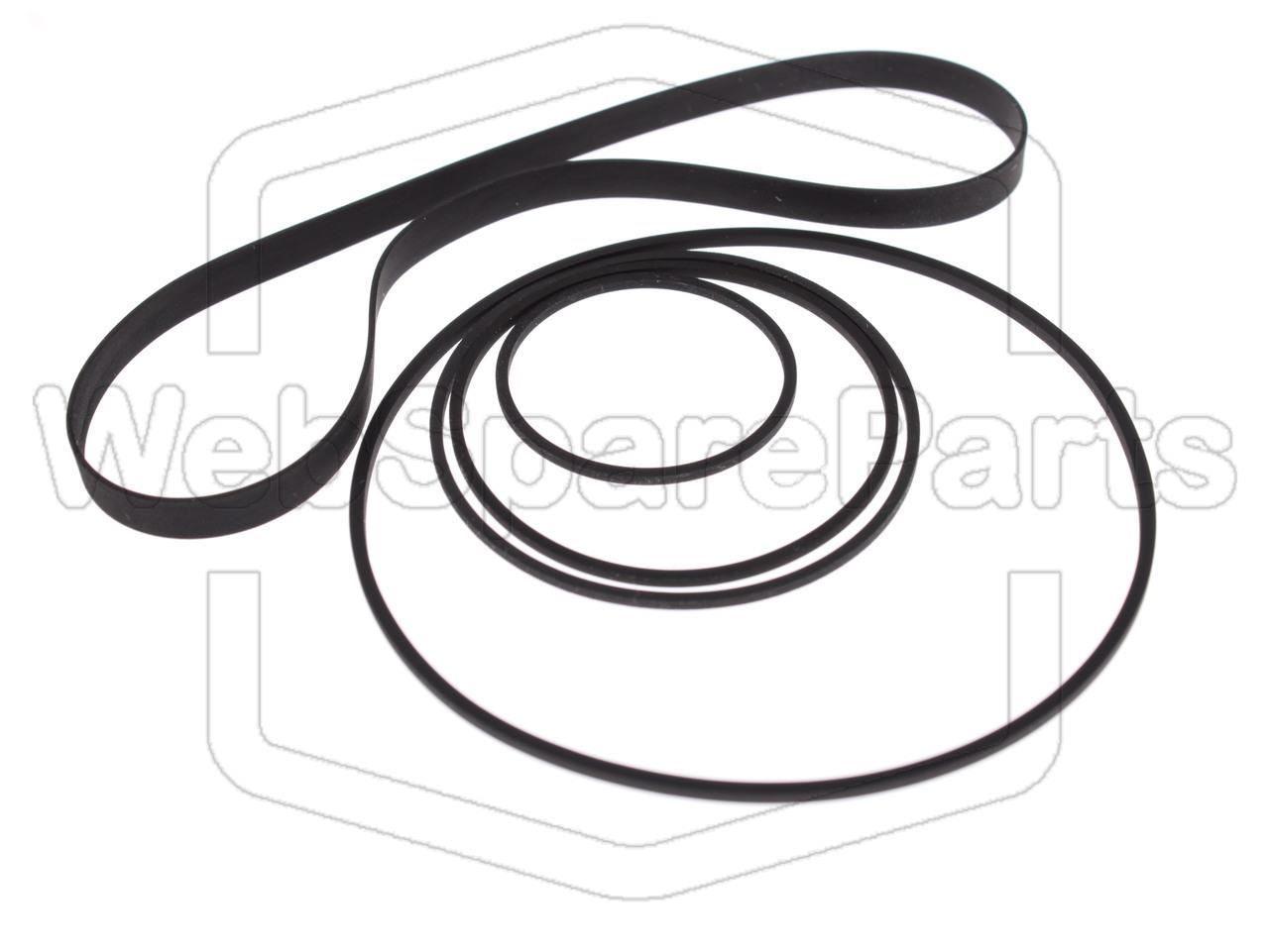 Kit Correias Para Leitor de Cassetes Stereo Kenwood KX-50