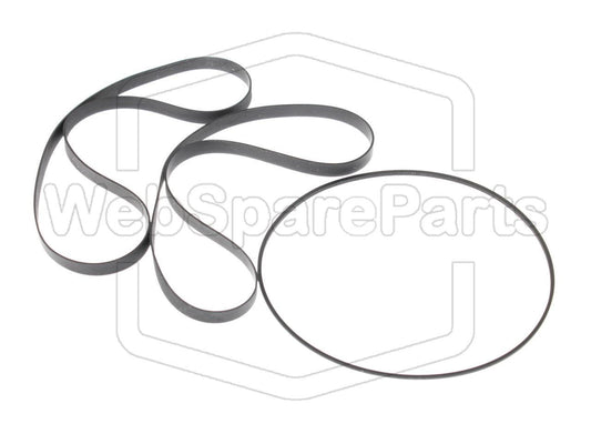 Kit de correias para deck de cassetes duplo Onkyo TA-RW99
