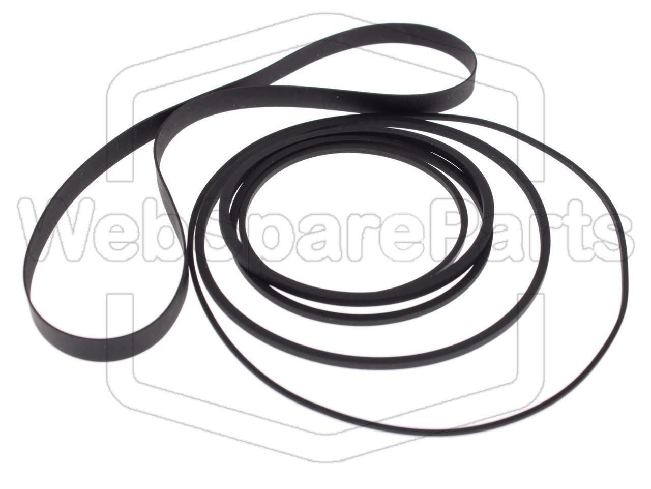 Kit Correias Para Video Cassette Sony SL-J10 Betamax