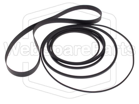 Kit Correias Para Video Cassette Sony SL-J10 Betamax