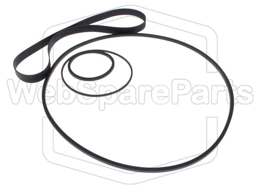 Kit Correias Para Video Cassette Uher VC-330