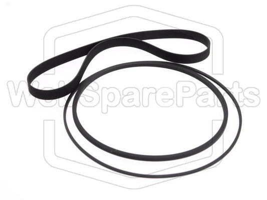 Kit Correias Para Deck de Cassetes Teac A-500MkII